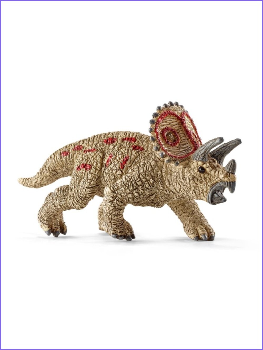 Schleich Dinosaurs-Mini Triceratops Figurine  Age 3+ New w/Tag Add-On Item